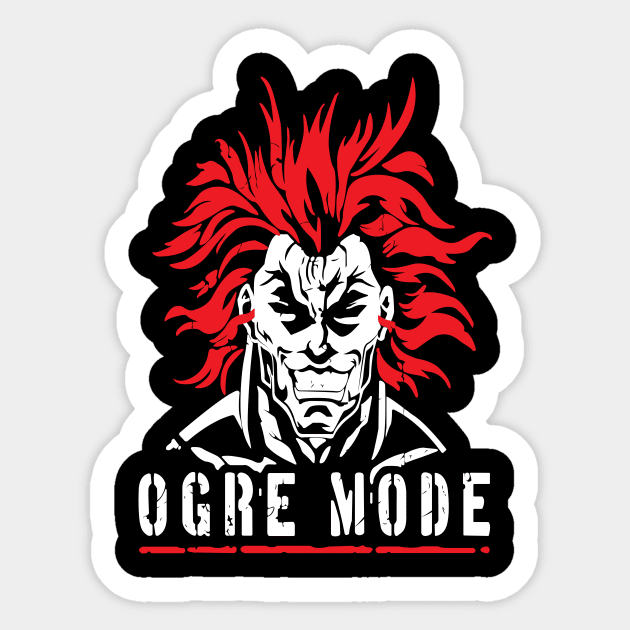 Yujiro Hanma Sticker by NightHunter